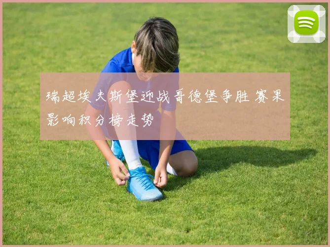 瑞超埃夫斯堡迎战哥德堡争胜 赛果影响积分榜走势