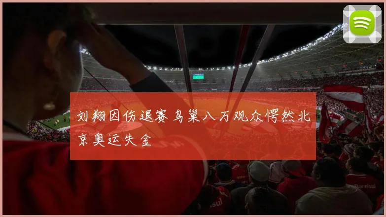 刘翔因伤退赛鸟巢八万观众愕然北京奥运失金