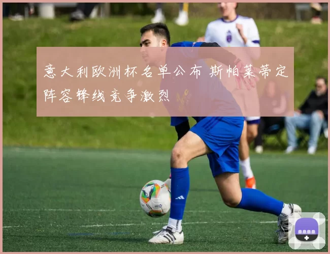 意大利欧洲杯名单公布 斯帕莱蒂定阵容锋线竞争激烈